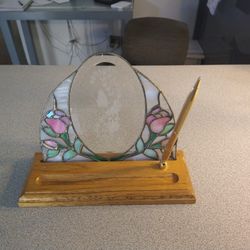 Stained Glass Pen Holder