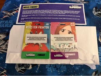 Florida Supercon ( 7/10-7/12) VIP Celebrity Ticket