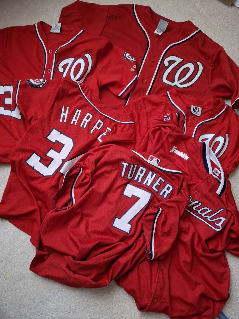 Youth And Adult Washington Nationals Baseball Jersey