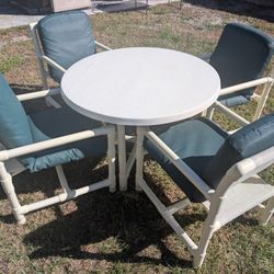 PVC Patio Set