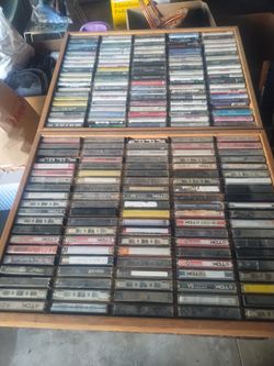 Over 350 Cassette tapes
