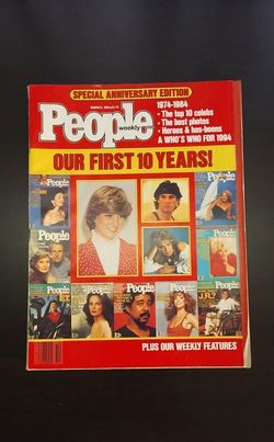 PEOPLE MAGAZINES ANNIVERSARY ISSUES
