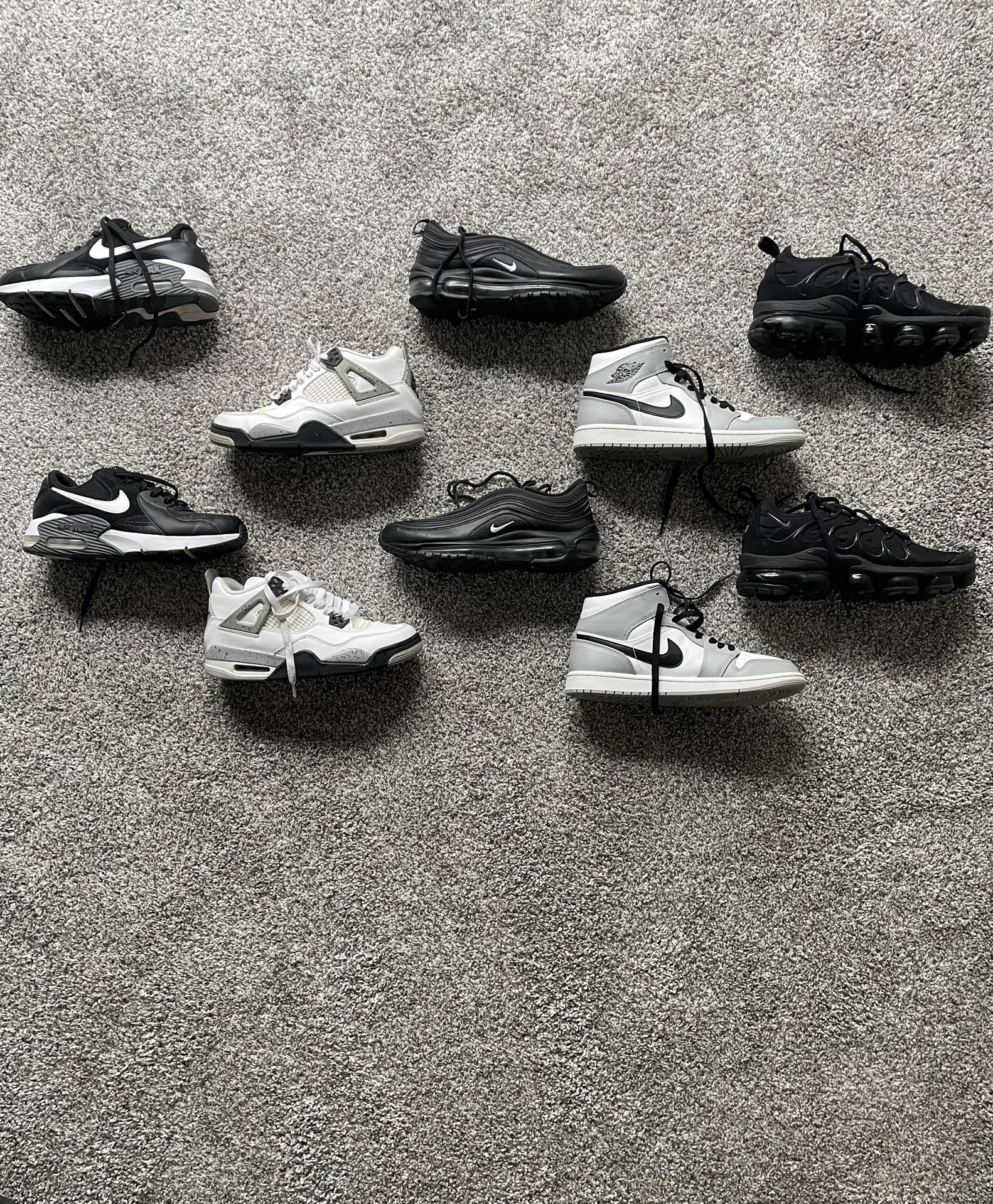 Nike and jordan shoes
