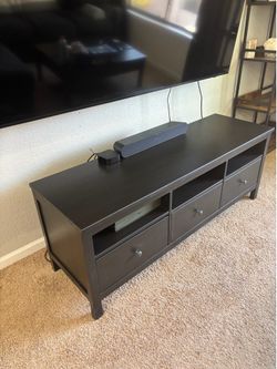 IKEA Hemnes TV Stand – Black-Brown (72”) – $120 OBO