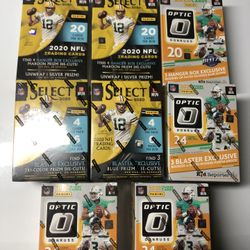 Sealed Boxes of Football Cards