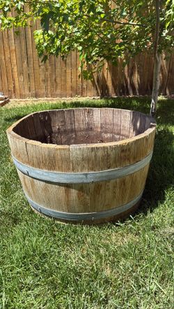 Whiskey barrel