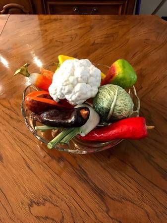 Decorative Faux Vegetables