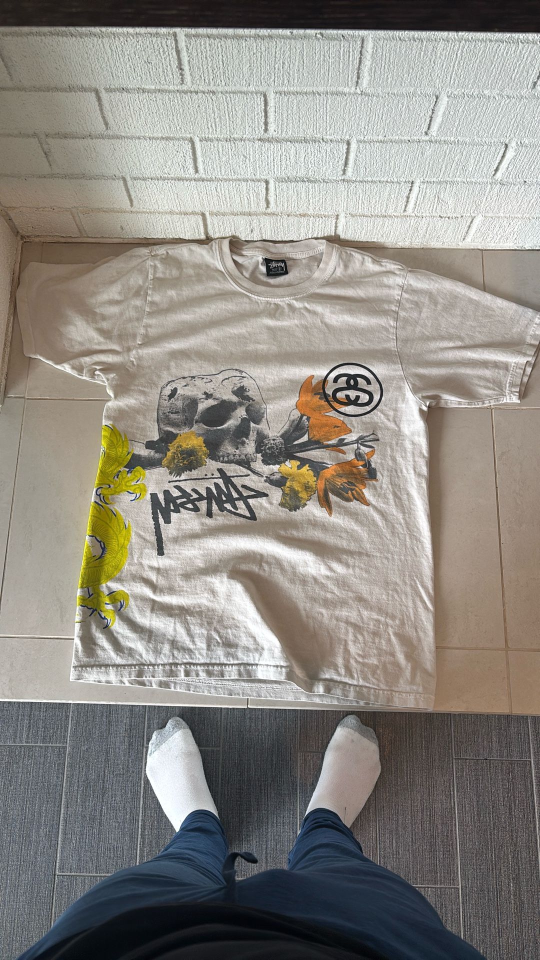 Stüssy Men’s Strike Pigment Dyed Tee