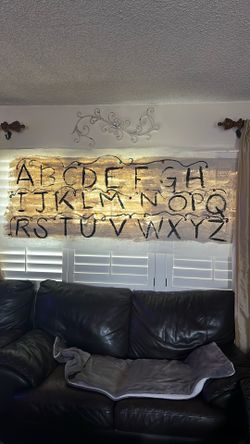 Birthday Banner Stranger Things Theme