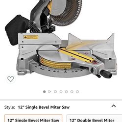 Dewalt 12in Miter Saw 