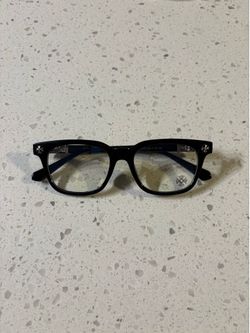 Chrome heart glasses
