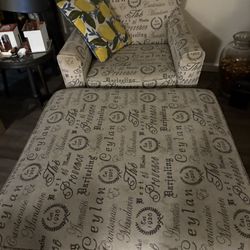 Chair And Ottoman 