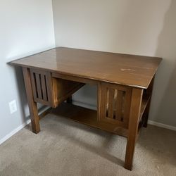 Vintage Mission Style Desk 