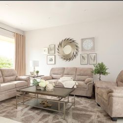 Holman - 2 Piece Living Room Set - Beige