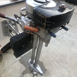 Boat motor vintage 