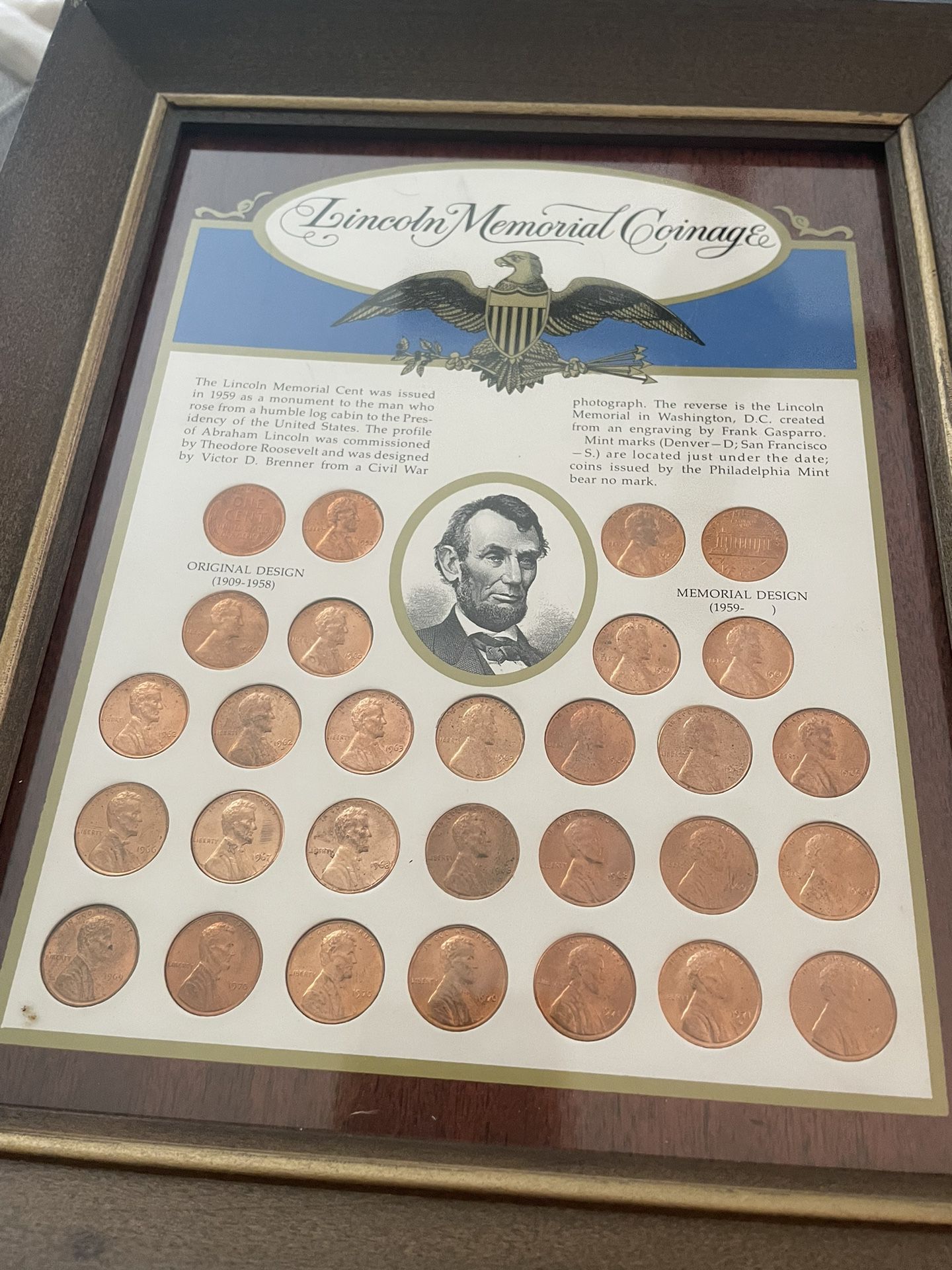 Lincoln  Memorial Coinage Collection 