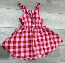 Jumping beans toddler 4T Gingham Dress