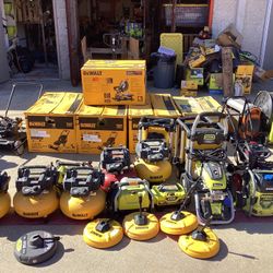 💥HUGE Damaged/Not Working Power Tools & Lawn Equipment Lot! Selling For Parts Or To Repair!-$1,620!💥 
