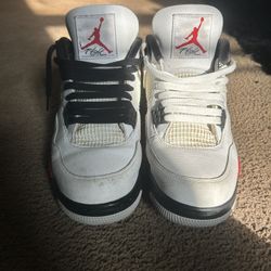 Jordan 4 Red Cement Size 11