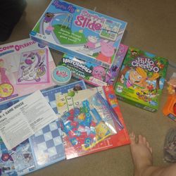 Children's Board Games & Puzzle Lot