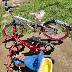Kids Bikes and Tricycle 20"12" (20 for all
