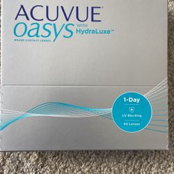 Acuvue Oasys with HydraLuxe Contact Lenses