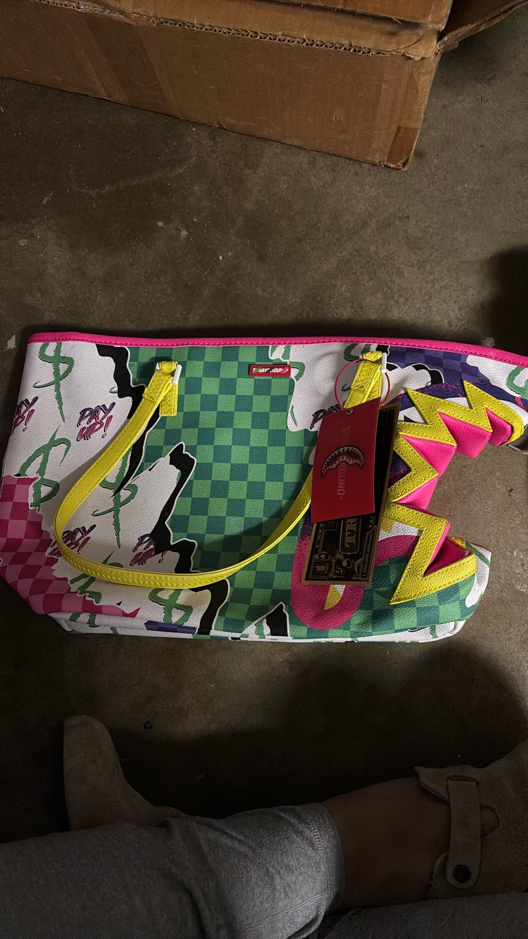 Sprayground Rarest Colors Super Rare Sprayground Dreamy Technicolor Tote for Sale in San ...