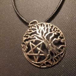Tree Of Life Pentagram Necklace 