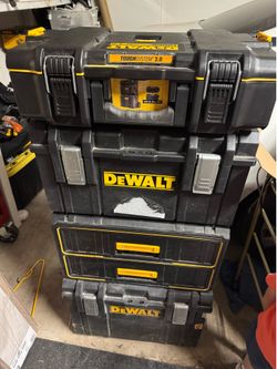 Dewalt tool boxes