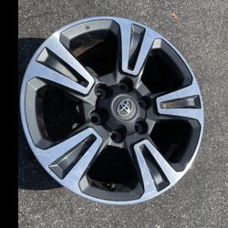 1 Only - 17x7.5 6x5.5 6x139.7 Stock TRD Tacoma Tundra 4Runner Yukon Tahoe Wheel Rim !!
