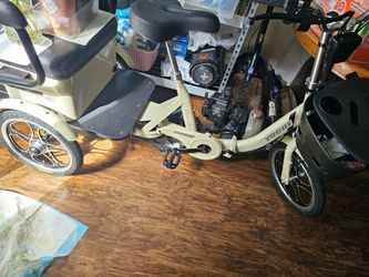 Electric tricycle  new with keys and instruction booklet