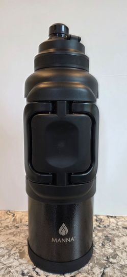 NEW Manna Titan Stainless Steel Vacuum Insulated Gallon Jug - 4L -  Black Hammered Onyx