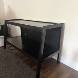Black TV Stand / Console Table – Pickup Only
