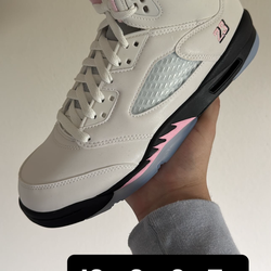 Jordan 5 medium soft pink