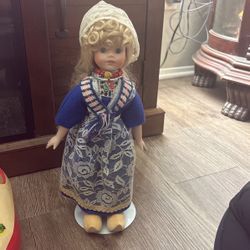 Vintage Dutch Doll