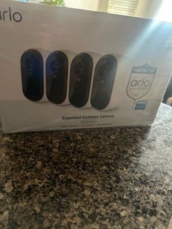 4 pack Arlo security cameras 2K