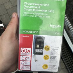50 Amp Ground Fault Breaker 