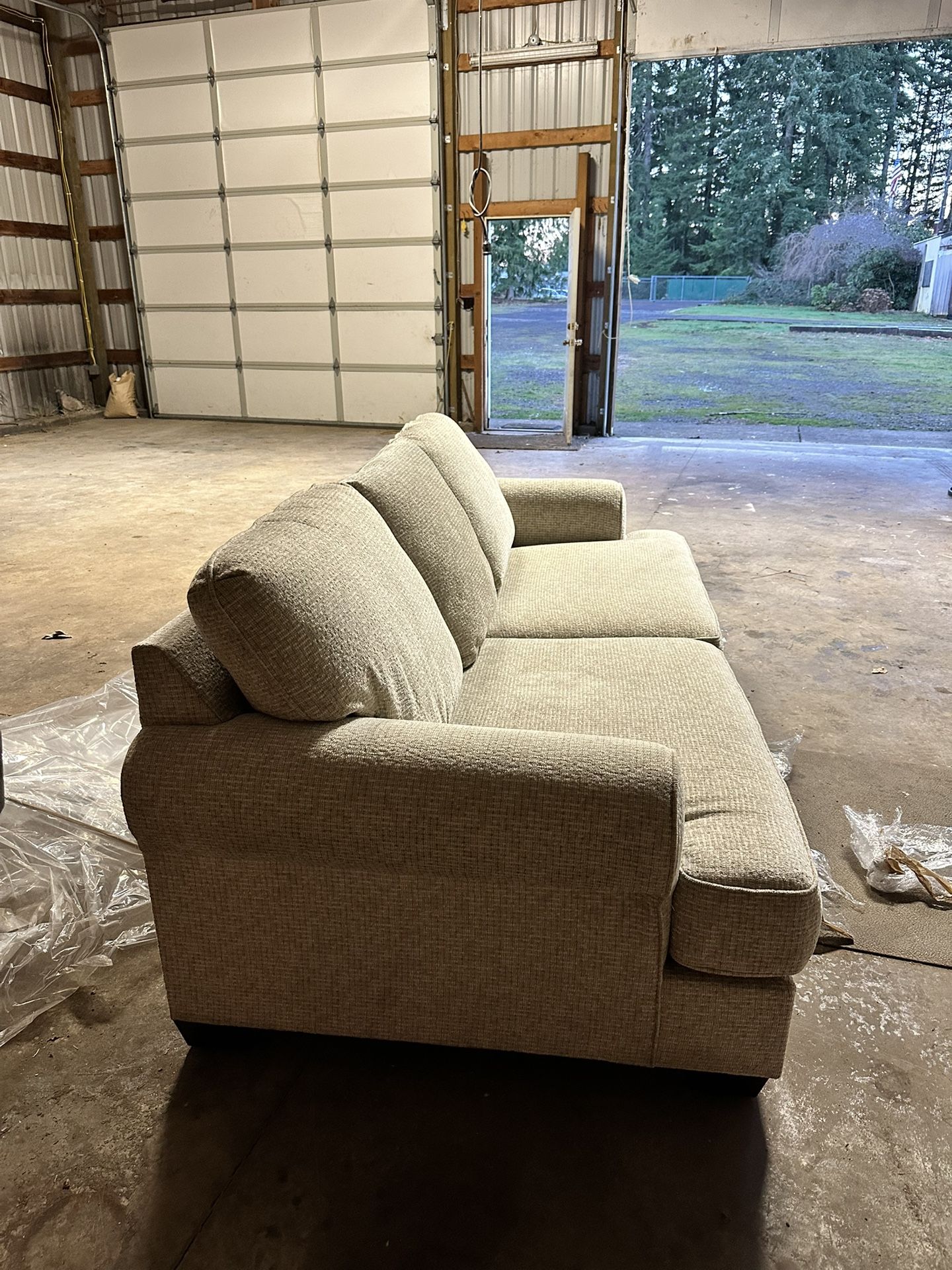 3 Person/ Seat Couch Off White Color