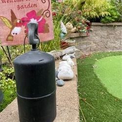 Cylinder TANK BELL ranch bell dinner chime large farmhouse