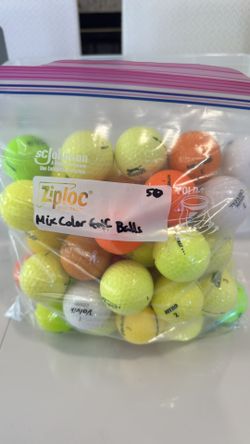 Mix Color Golf Balls (50 Balls)