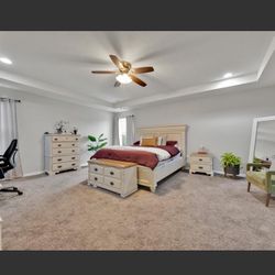 Solid Wood Bed Frame 