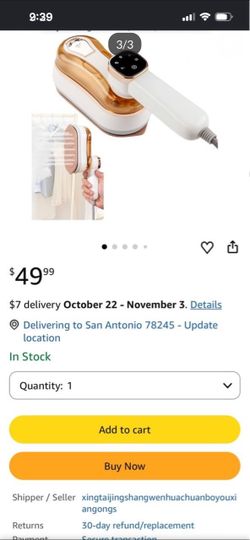 ECSteam 2-in-1 Steamer For Clothes