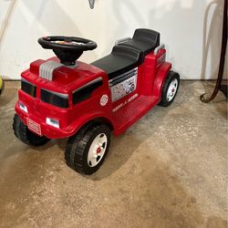 Radio Flyer Fire Truck for 2 with Lights & Sounds