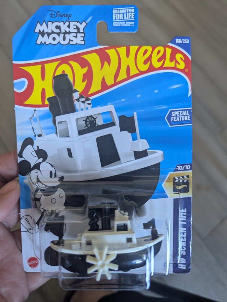 Disney Steamboat Hotwheels