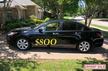 🎁💝$8OO URGENTLY I sell my family car 2OO9 Honda Accord EX-L Everything is working great! Runs great and fun to drive.🔑🔑