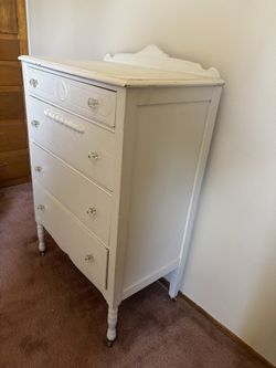 Full headboard and dresser
