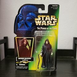 Kenner Star Wars Power of the Force Emperor Palpatine Action Figure NIP  B