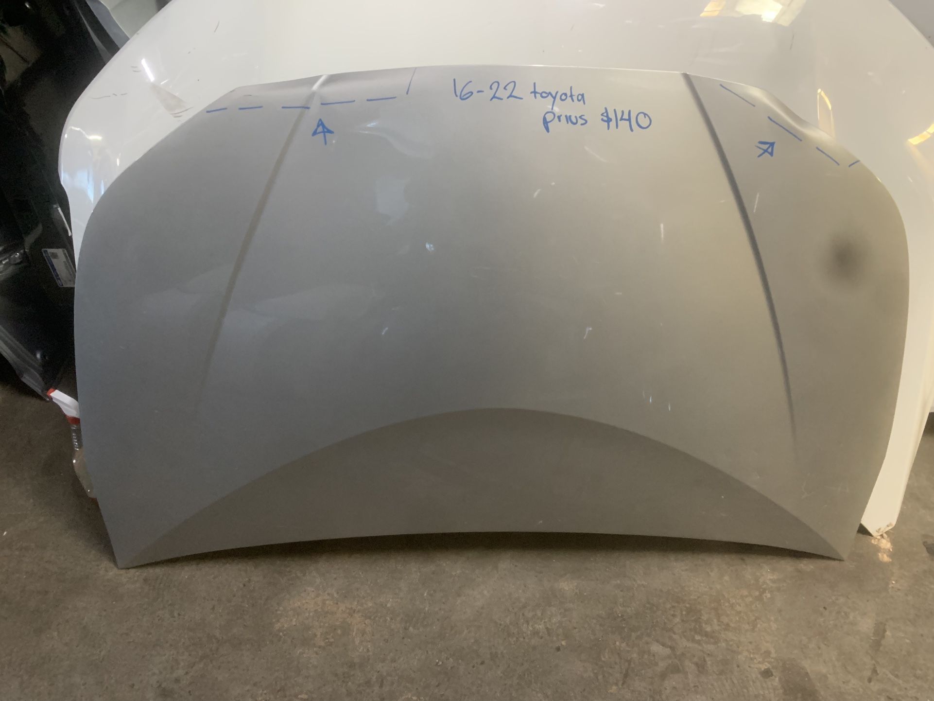 2016-2022 Toyota Prius Hood