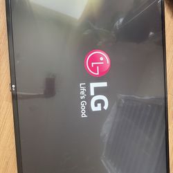 55 inch LG TV and FireTV Alexa cube