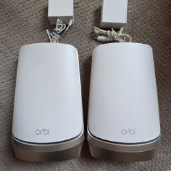 Netgear Orbi RBRE960 Router + RBS960 Satellite WiFi 6E Mesh System (AXE11000)